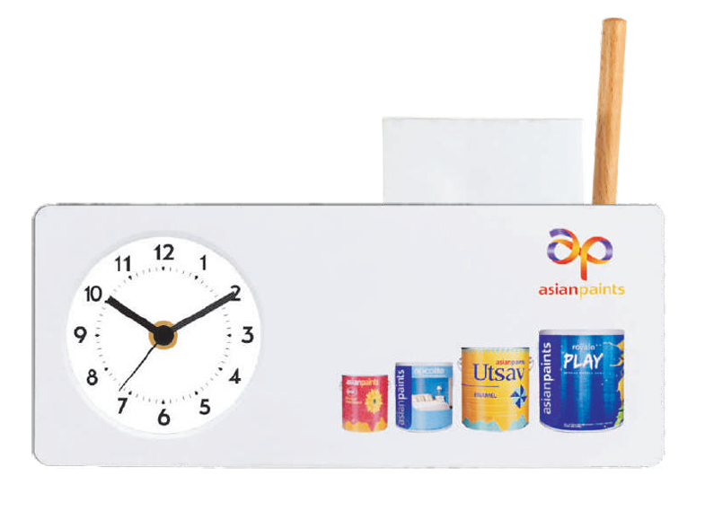  DUAL DESK CLOCK ORGANIZER