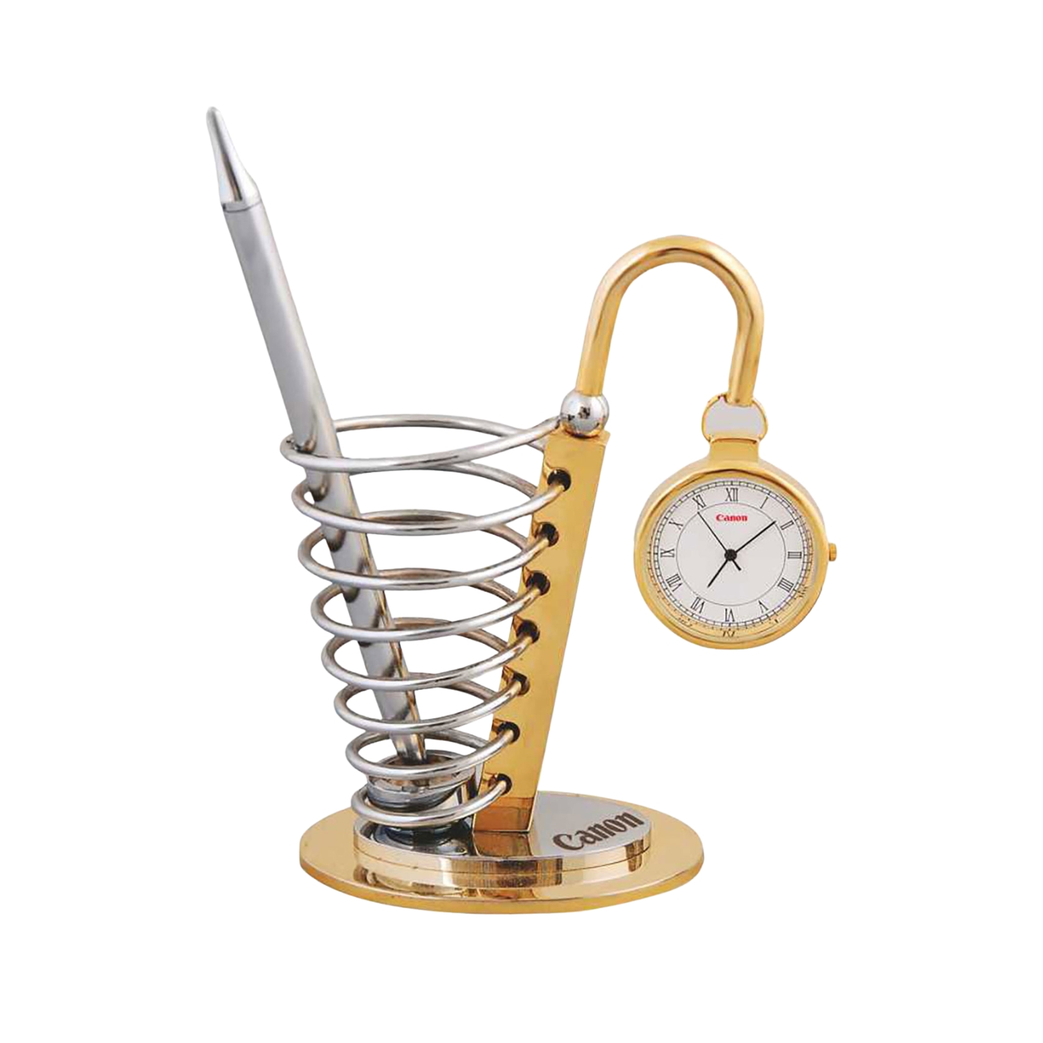 "Rocking Golden Desk Clock (BTC - 322) "
