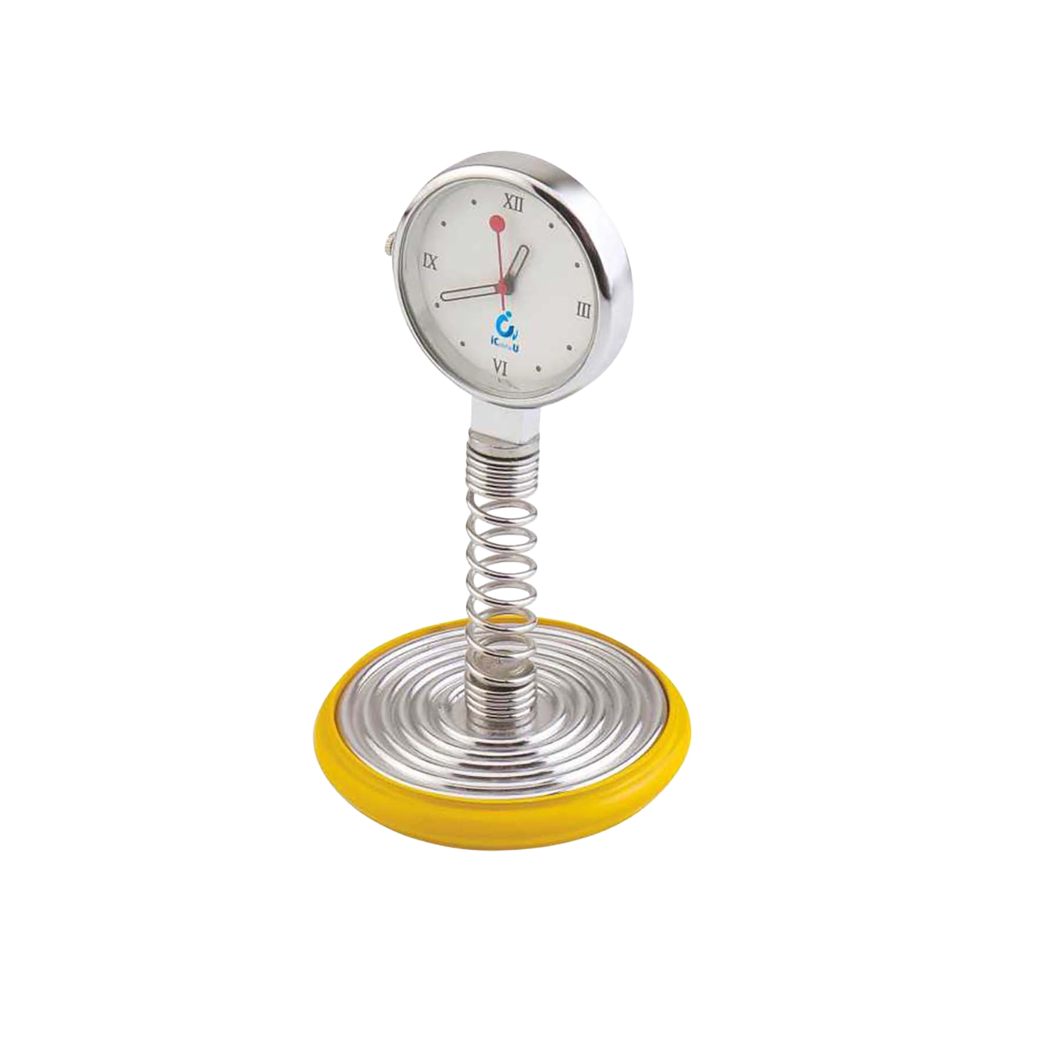 Spring Round Desk Clock BTC - 4228