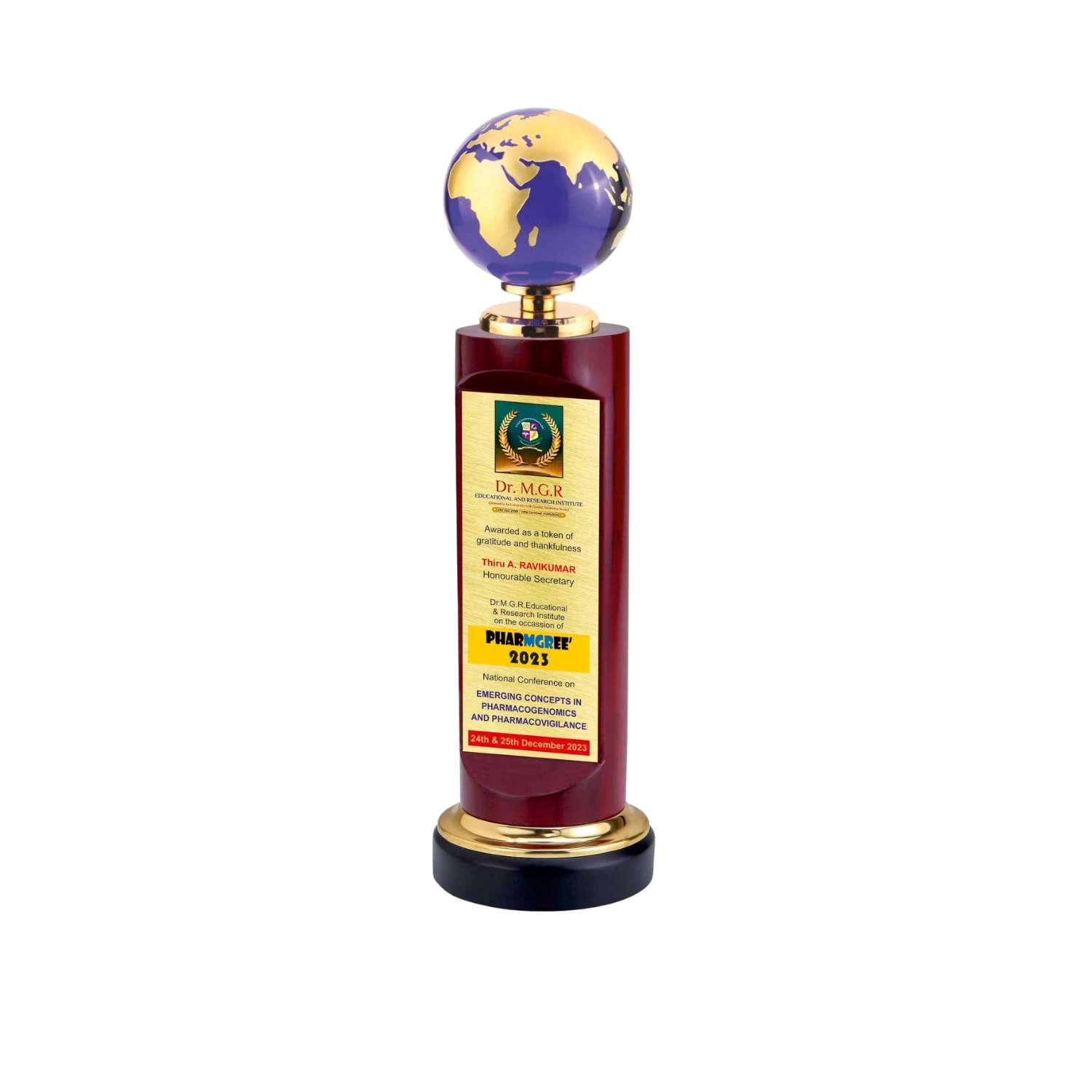 Global Impact Recognition Trophy TRO - 2280