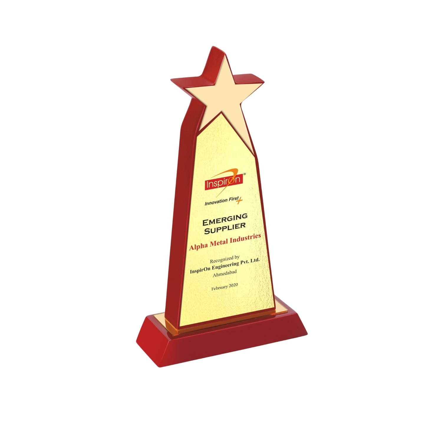 Rising Star Wooden Trophy TRO - 2296