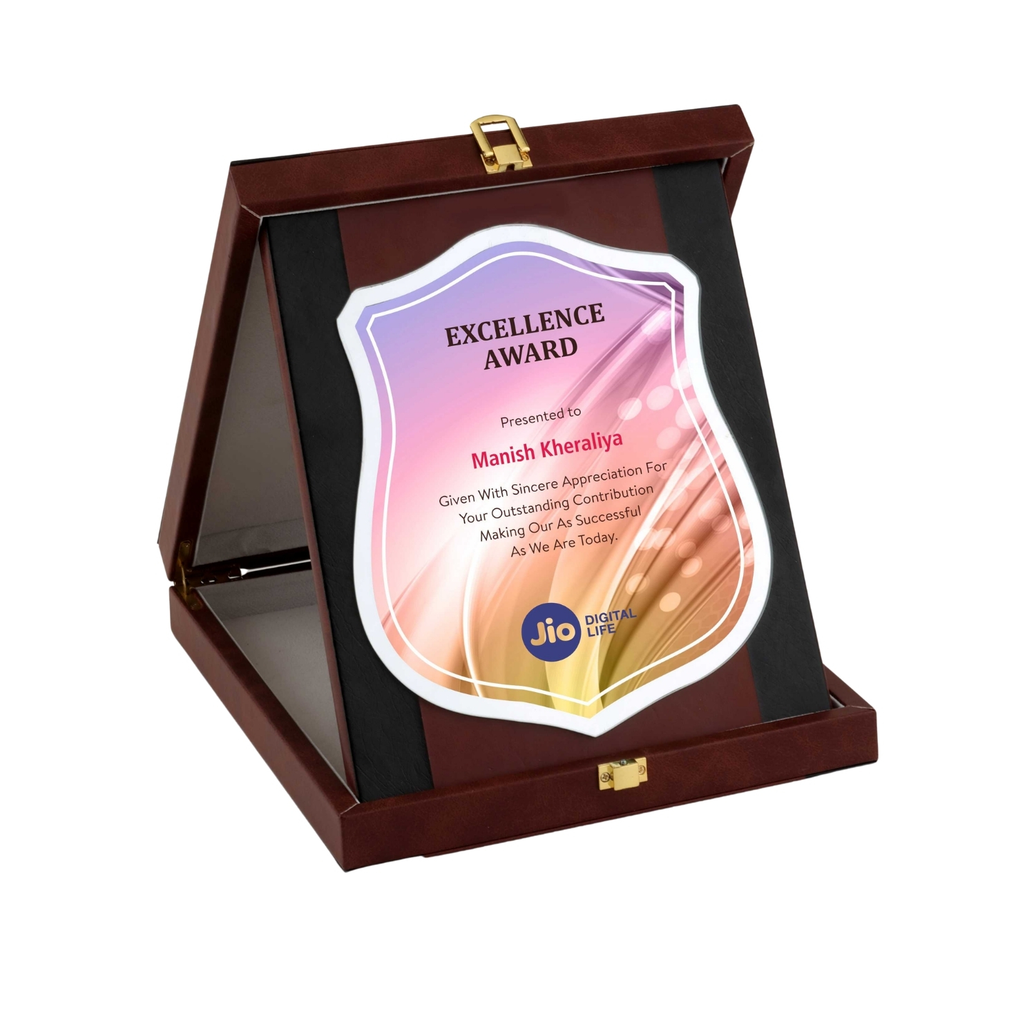 Printed Glass In PU Box TRO - 2336