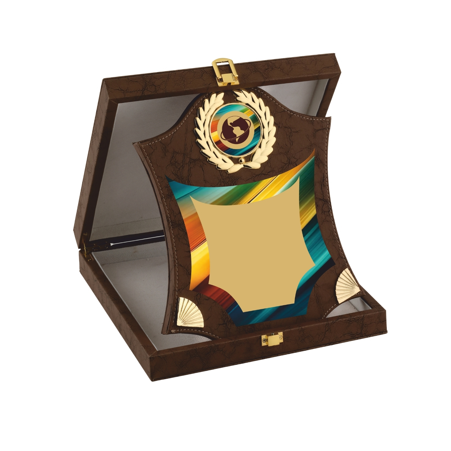 Regal Shield With Gold Accents TRO - 2337