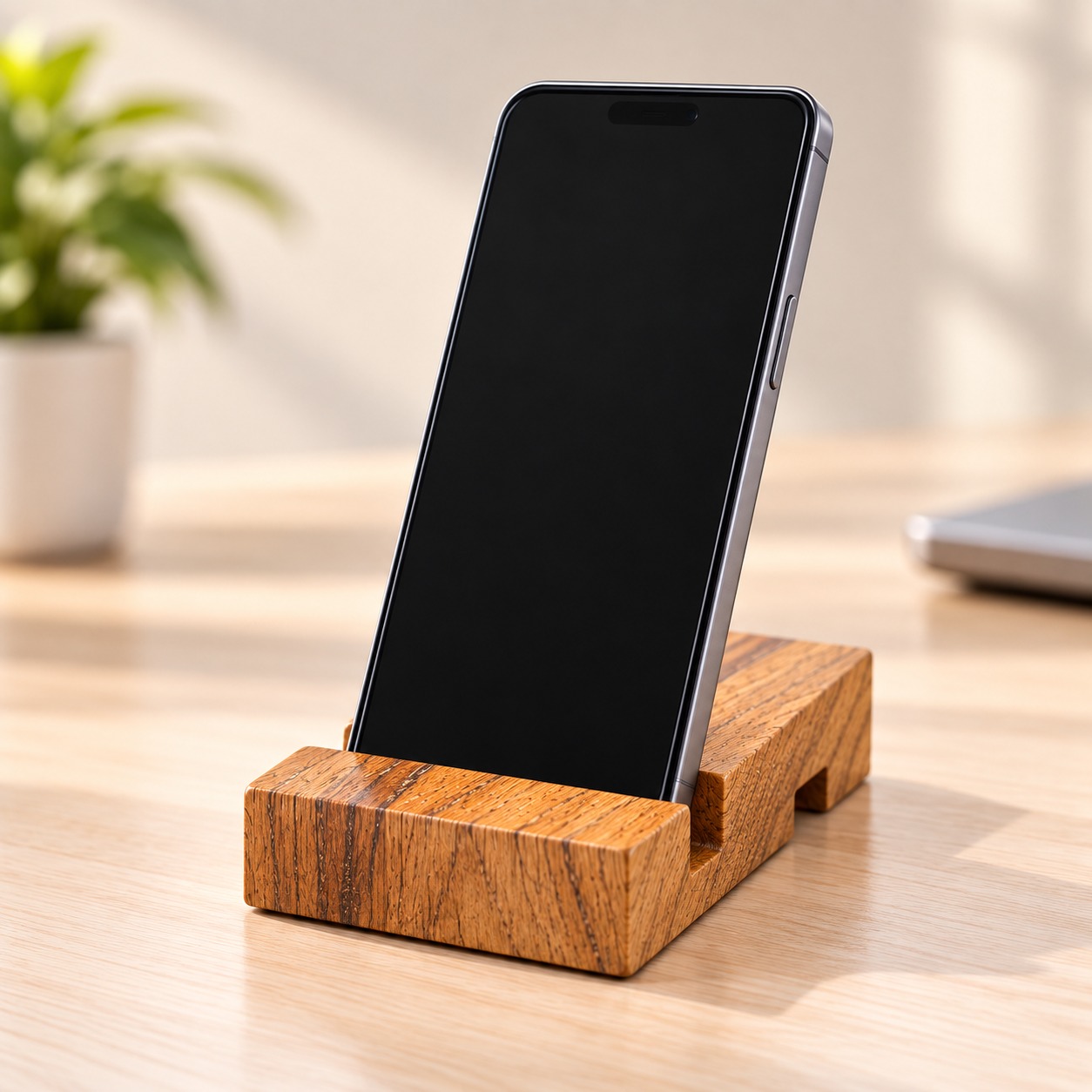 Wooden Mobile Stand
