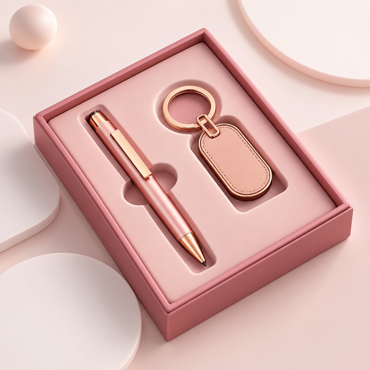 Pen & Keychain Gift Set