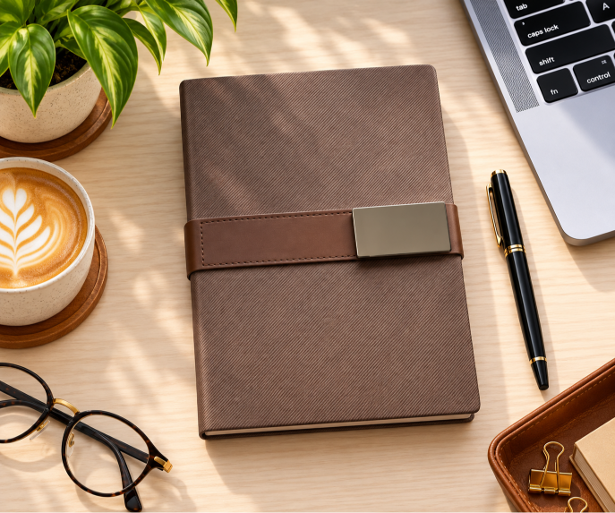GE-796 Heritage Strap Notebook