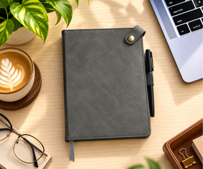 GE-804 Button-Up Notebook