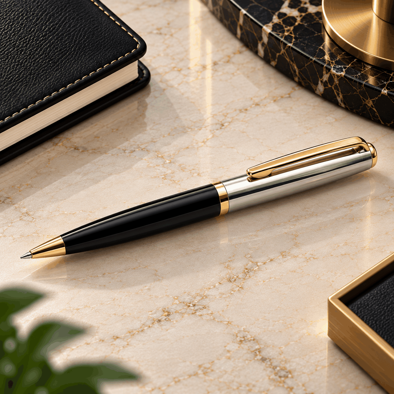 Black Goldline Elite Pen