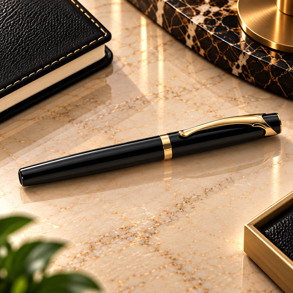 Black Gold Signature Pen