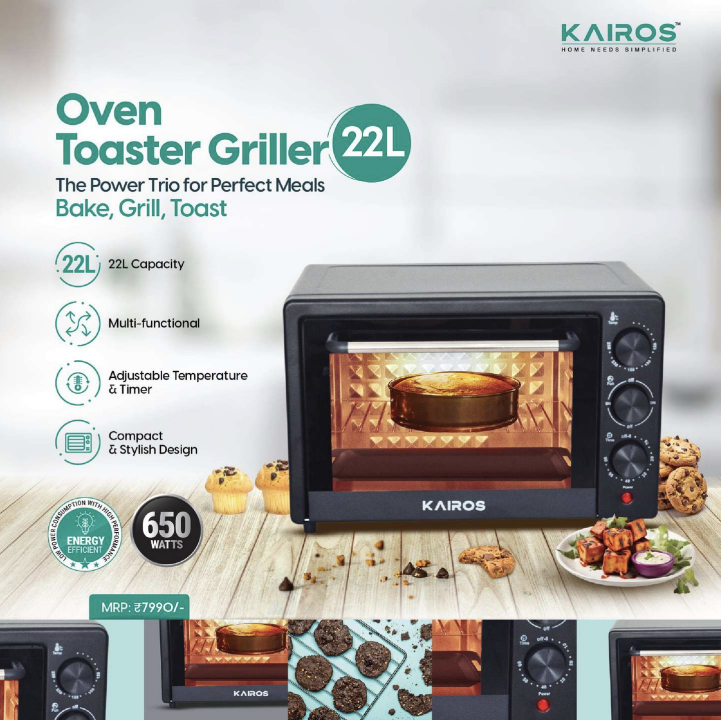 Oven Toaster Griller 22L