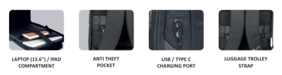COCOON-LAPTOP BACKPACK view 3