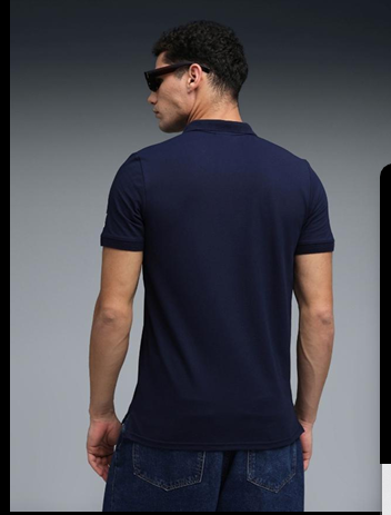 ESS Jacquard CollarPolo view 2
