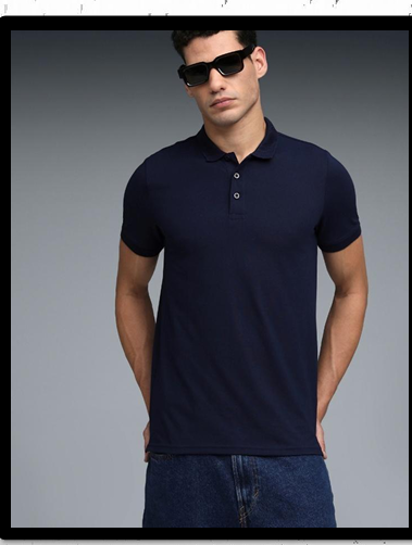 ESS Jacquard CollarPolo