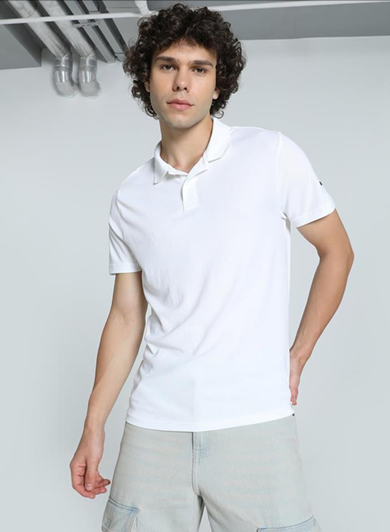 ESS Cat Logo Poly Polo