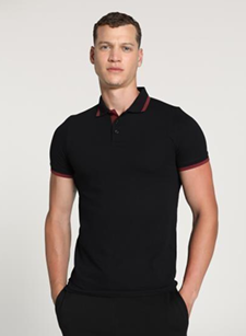 Men'sESSPiqueTippingPolo