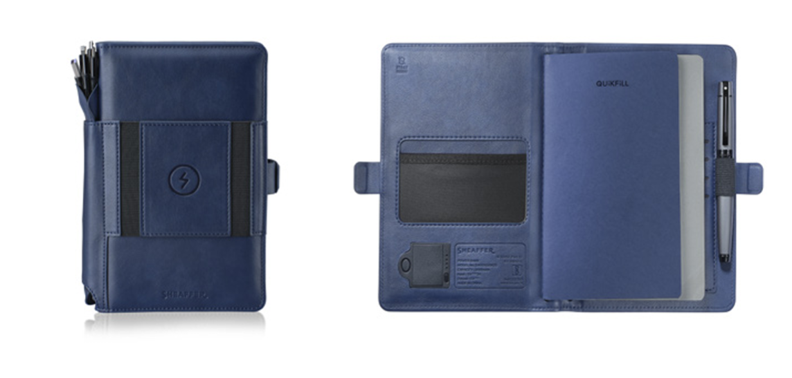 Sheaffer Superb Mini 8000mAh Power Bank Organizer - Blue view 2