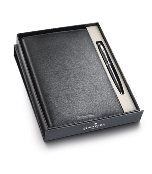 SHEAFFER LEATHER NOTEBOOK JACKET