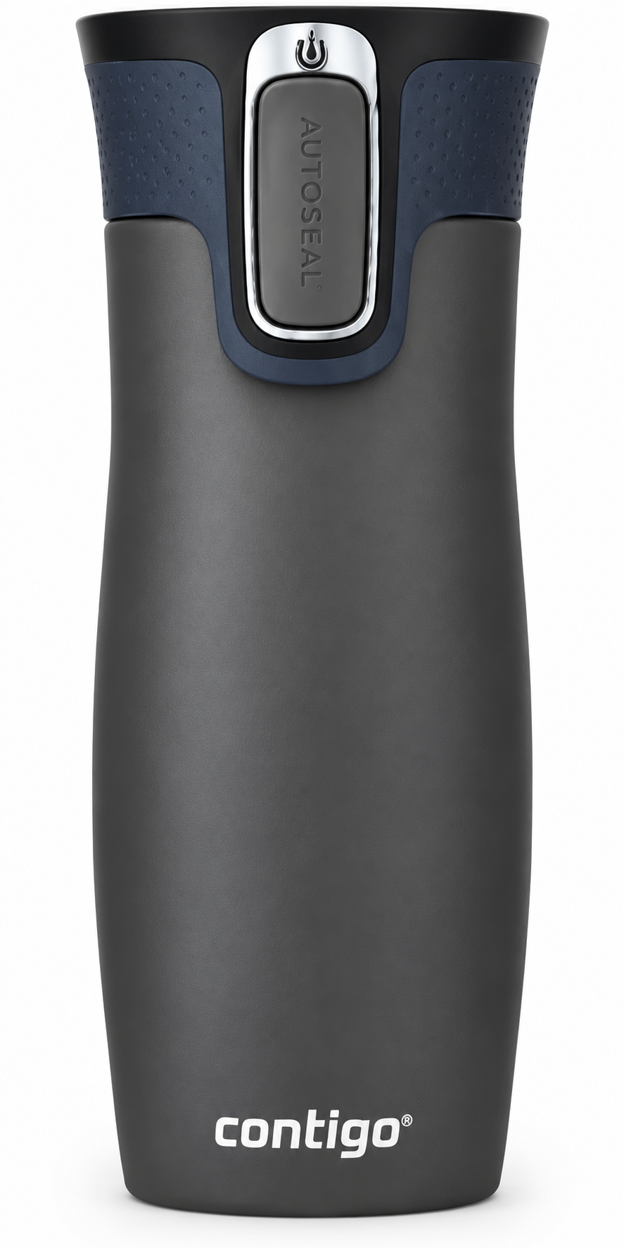 Contigo West Loop Autoseal Travel Mug, Stainless Steel Thermal Mug, Vacuum Flask, Leakproof Tumbler, Coffee Mug with BPA Free Easy-Clean Lid, 470 ml