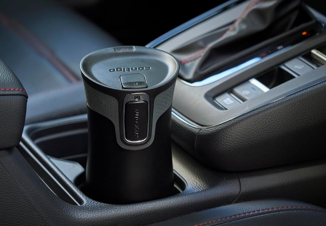 Contigo West Loop Autoseal Travel Mug, Stainless Steel Thermal Mug, Vacuum Flask, Leakproof Tumbler, Coffee Mug with BPA Free Easy-Clean Lid, 470 ml view 2