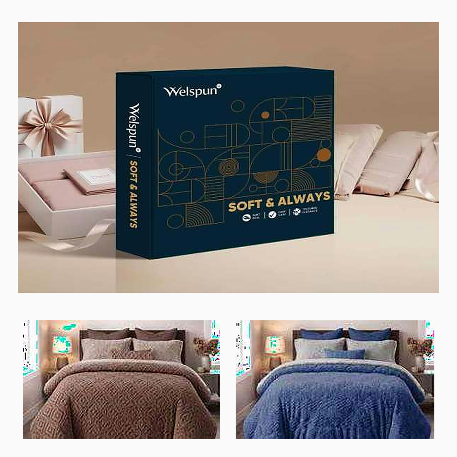 SUPERSOFT 2 PLY DOUBLE BED SHERPA BLANKET