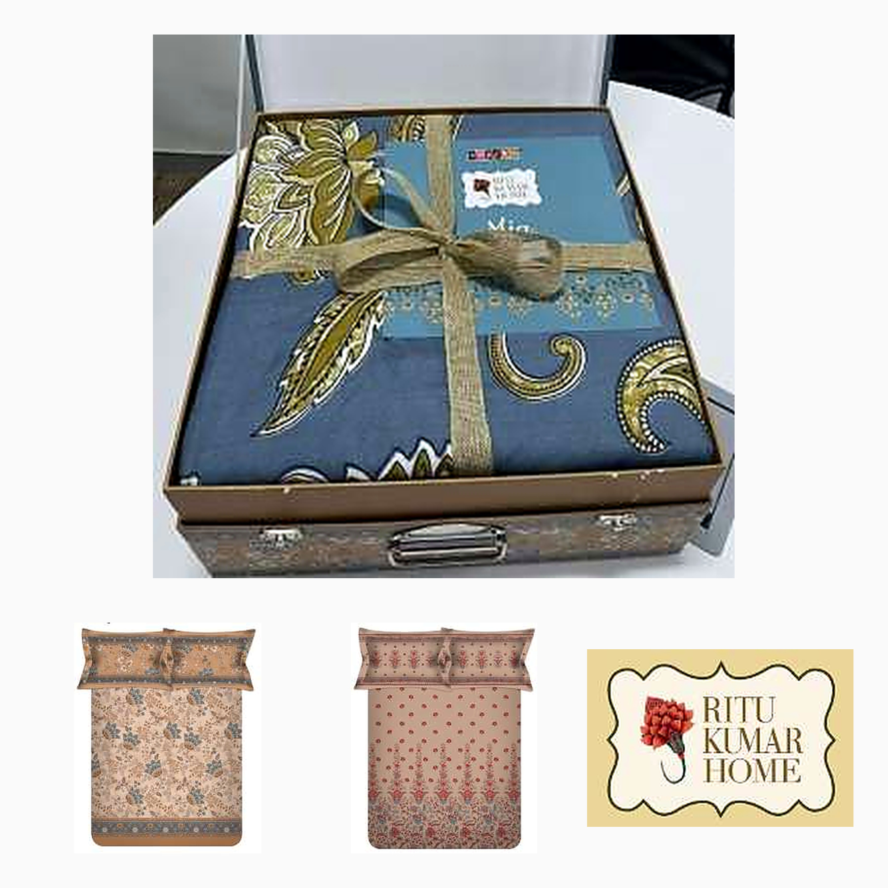 RITU KUMAR DOHAR & BEDSHEET SET