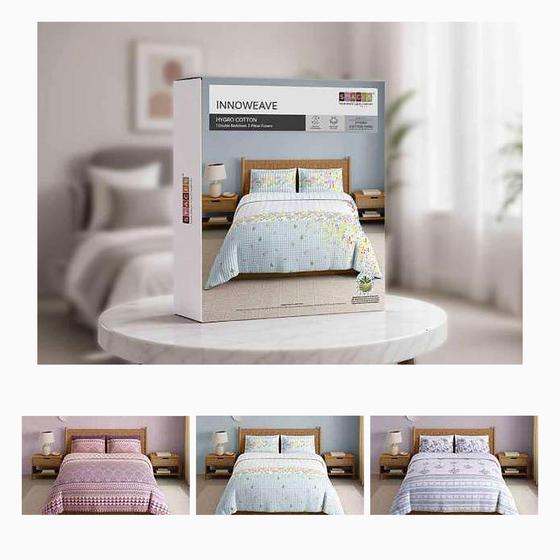 HYGROCOTTON DOUBLE BEDSHEET SET