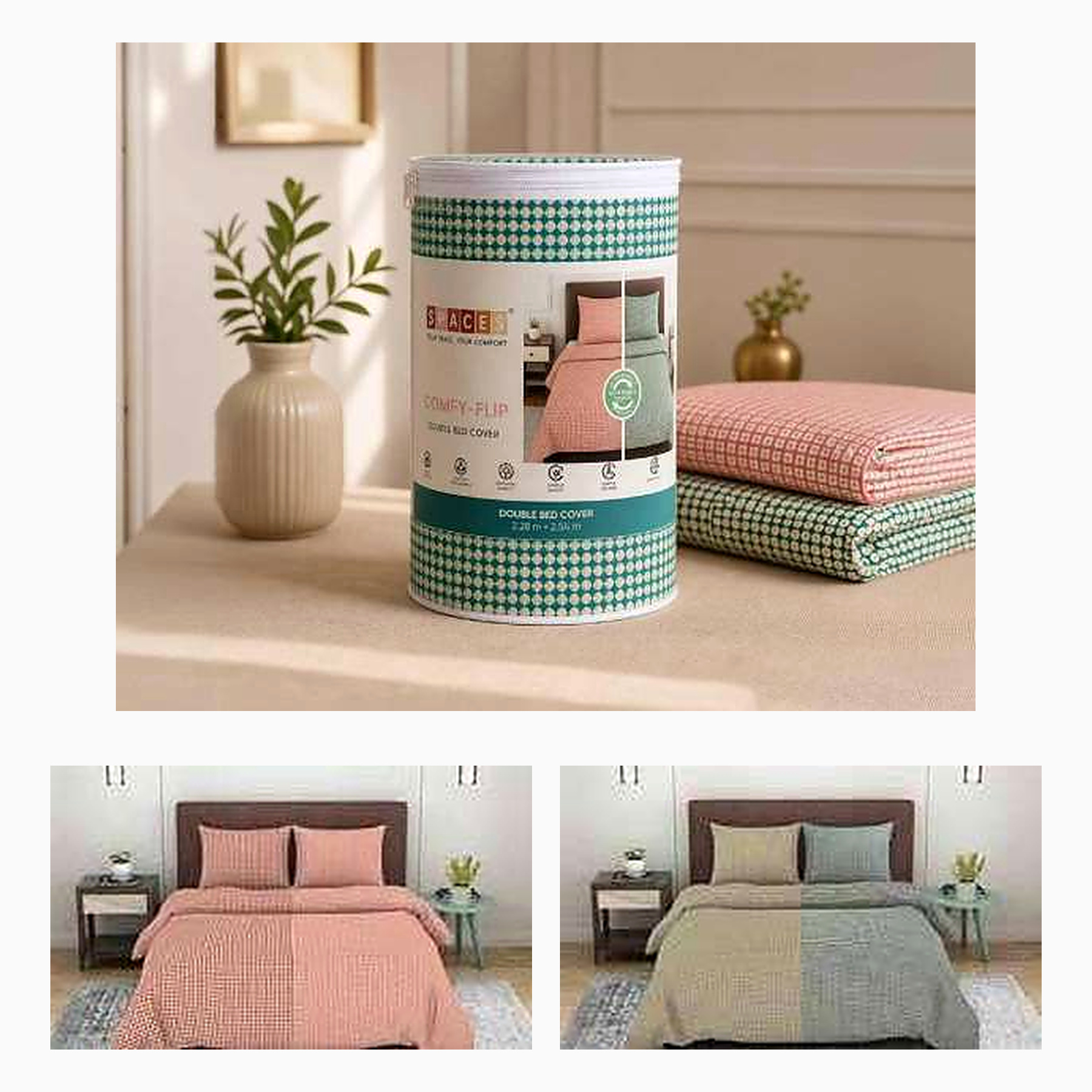 COMFI FLIP BED COVER
