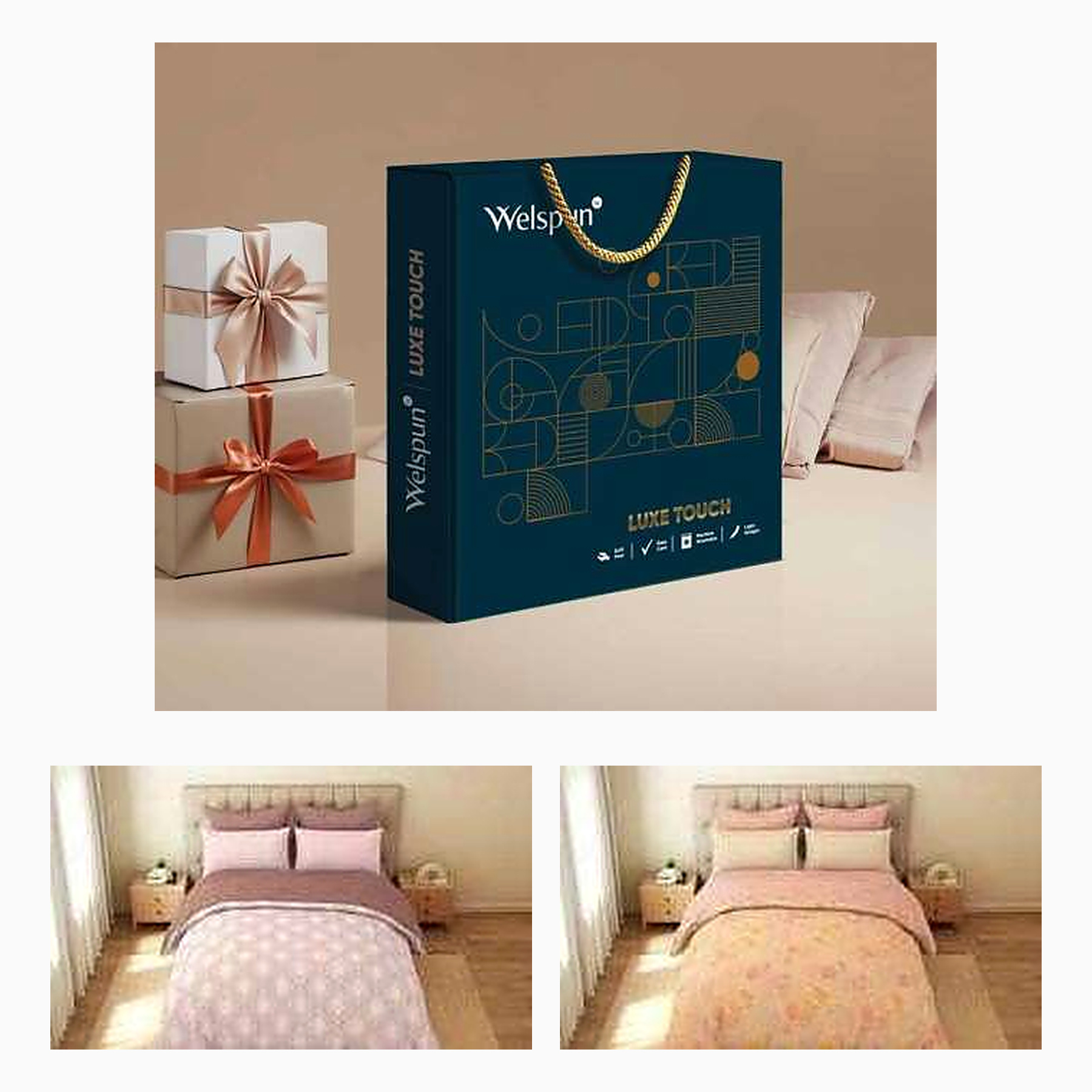 LUX TOUCH DOUBLE BED DOHAR