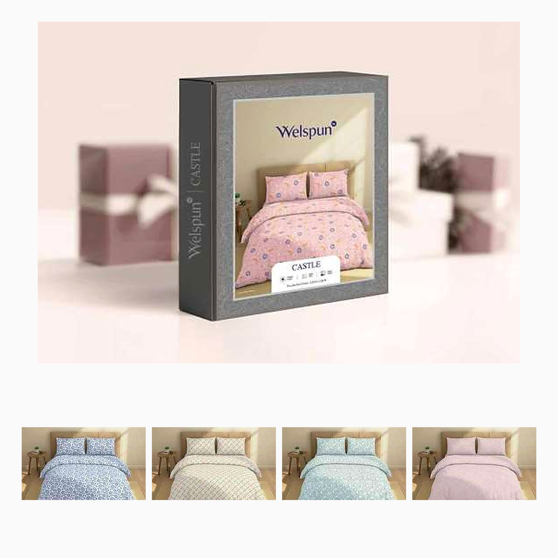 CASTLE DOUBLE BEDSHEET