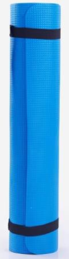 Decathlon Yoga Mat, 4 mm thick, 172 x 58 cm, Foam – Blue, Lightweight, For Soft Yoga