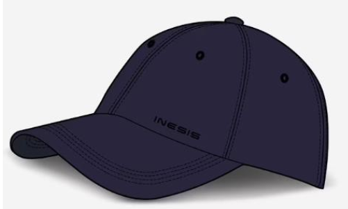 Decathlon Adult Golf Cap MW500 Navy view 2