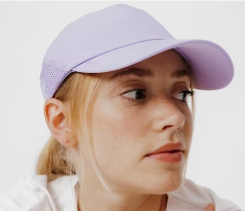 Decathlon Men Women's KIPRUN Adjustable Running Cap - Mauve