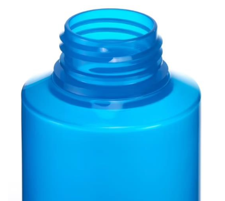 Decathlon BPA Free Plastic Water Bottle with Handle - 0.75 Litre Blue view 2