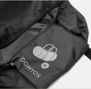 Decathlon Fitness Bag Pocket Black view 2