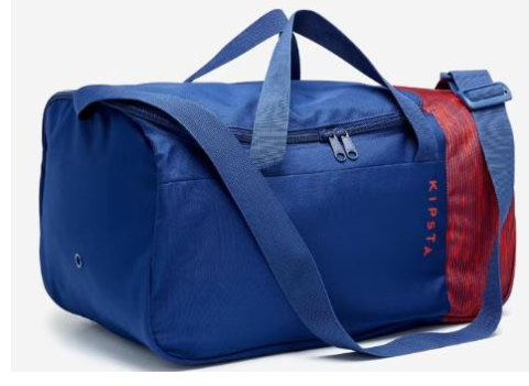 Decathlon Football Duffle Bag 20L - Blue / Red