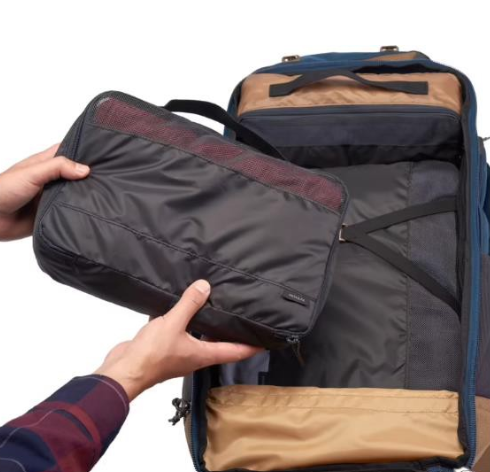 Decathlon Kit of 3 Trekking Travel Storage Bags TRAVEL