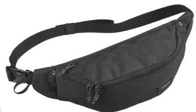 Decathlon Travel Waist Bag 2L Black