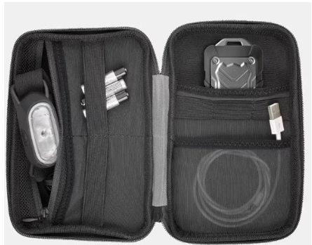 Decathlon Rigid Tech accessories case Travel view 2