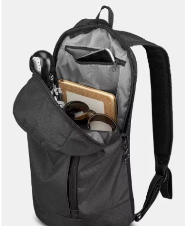 Decathlon 10 L Hiking Backpack, Arpenaz NH100 - Black view 2