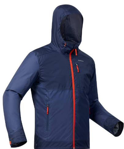 Decathlon Men’s hiking waterproof winter jacket - SH500 -10°C