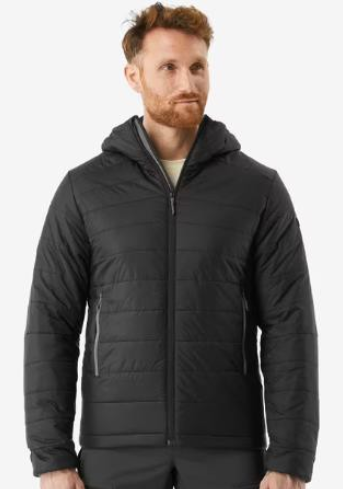 Decathlon Men Puffer Jacket for Trekking - MT100 -5°C Black