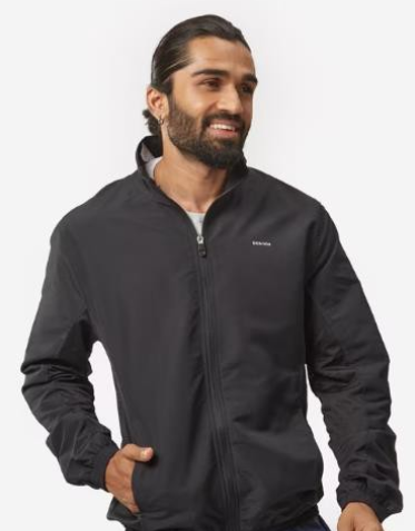 Decathlon Men Tracksuit Jacket Polyester - Black