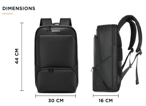 VAYRO — Premium 30L Travel & Laptop Backpack view 2