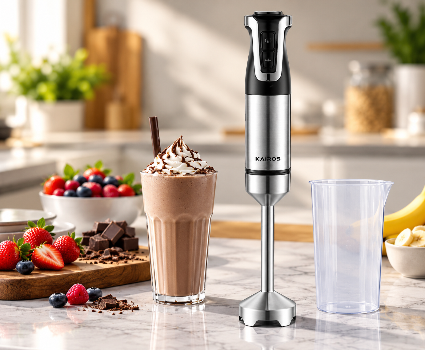 KAIROS Speed Mix Pro 600W Hand Blender