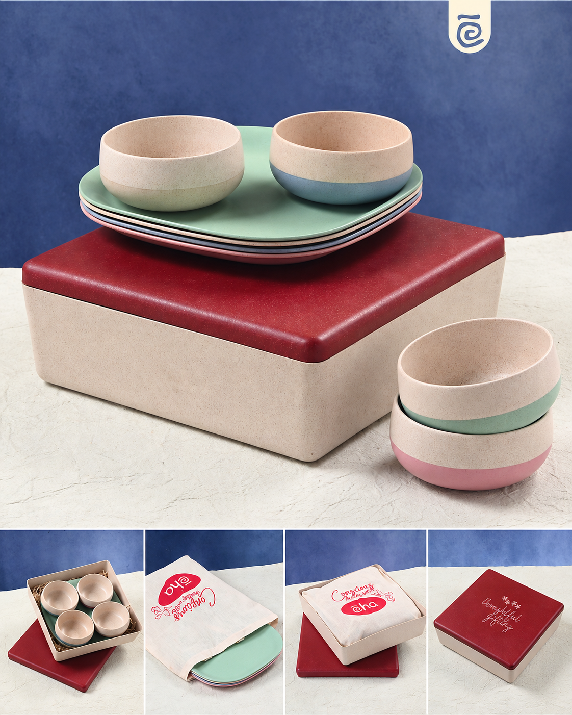 Eha Dinner Plate & Bowl Set