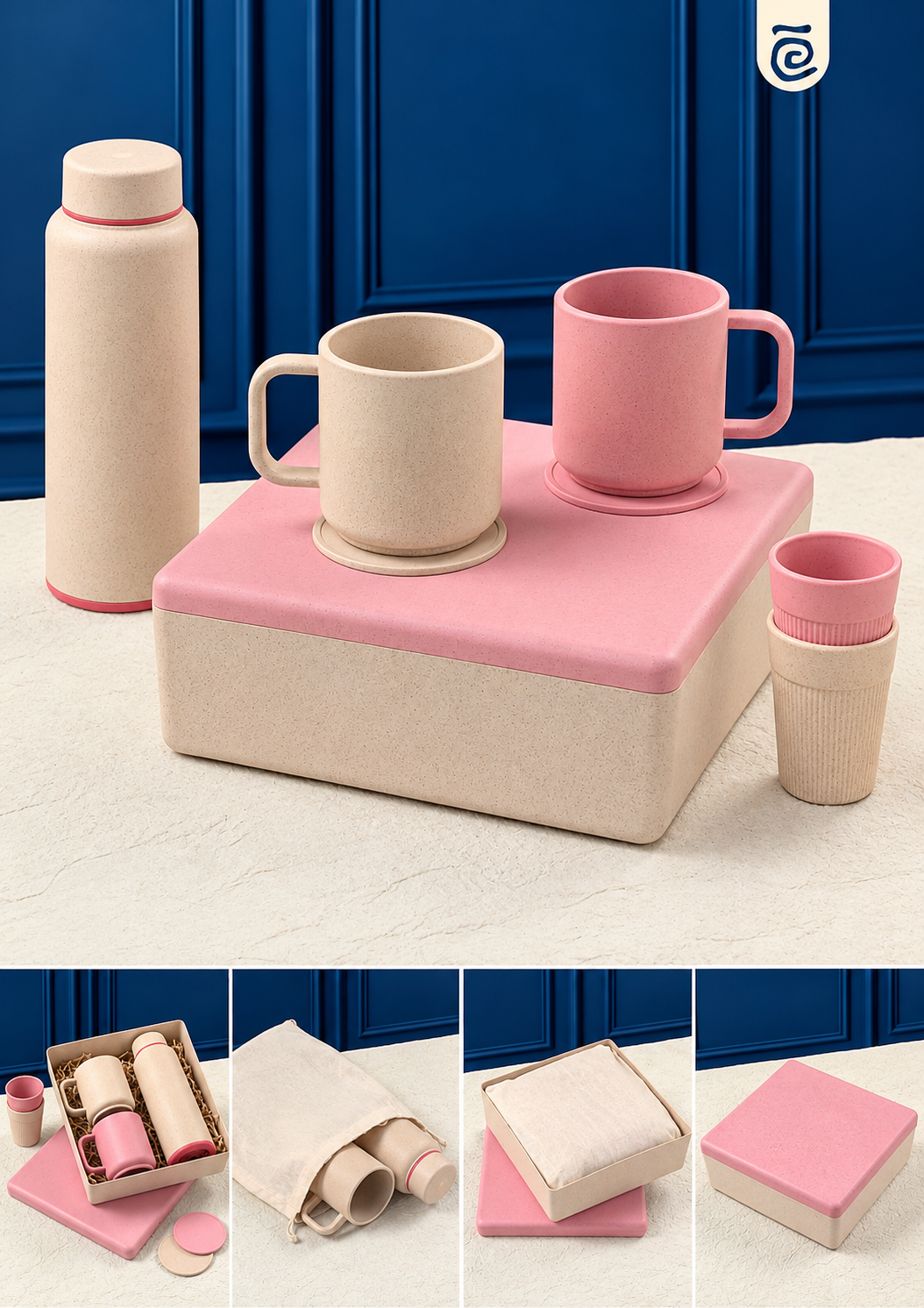 Eha Bottle, Mug & Chai Set
