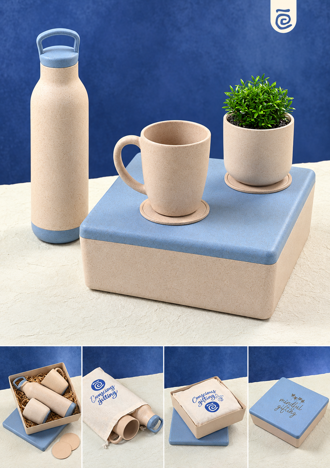 Eha Bottle, Planter & Mug Set