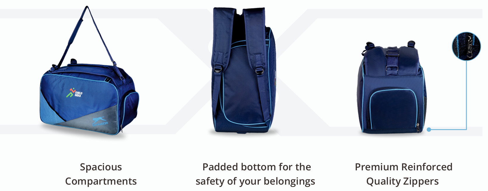ProFlex 2-in-1 Sports Duffel Backpack view 2