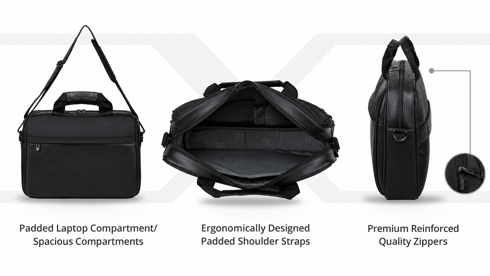 Elite Work Messenger Laptop Bag view 2