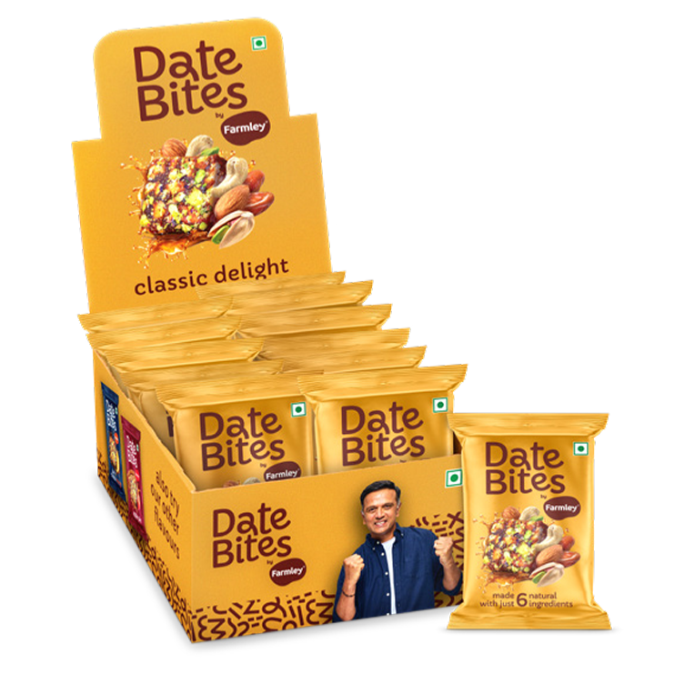 Farmley Classic Delight Date Bites – 240g (12 × 20g)